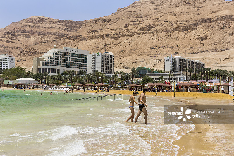 死海海滩图片素材