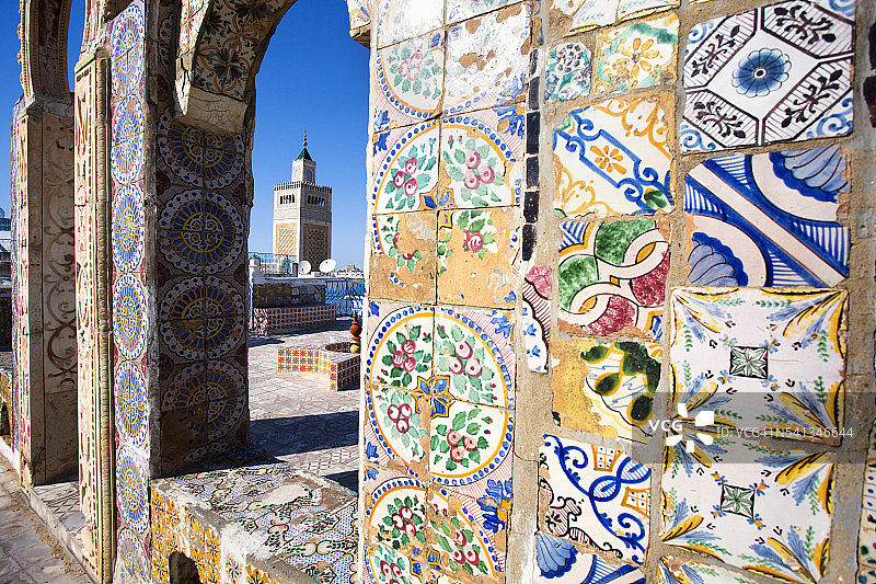 宰图纳清真寺图片素材