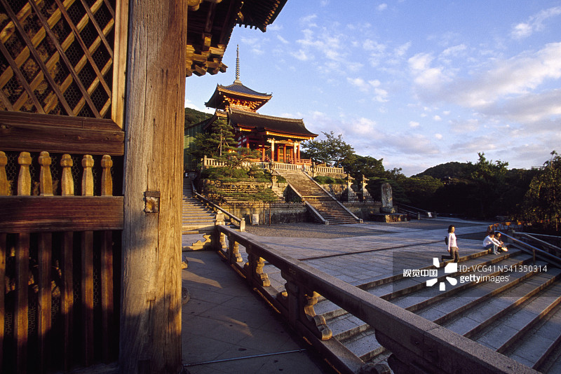 联合国教科文组织世界遗产：清水寺图片素材