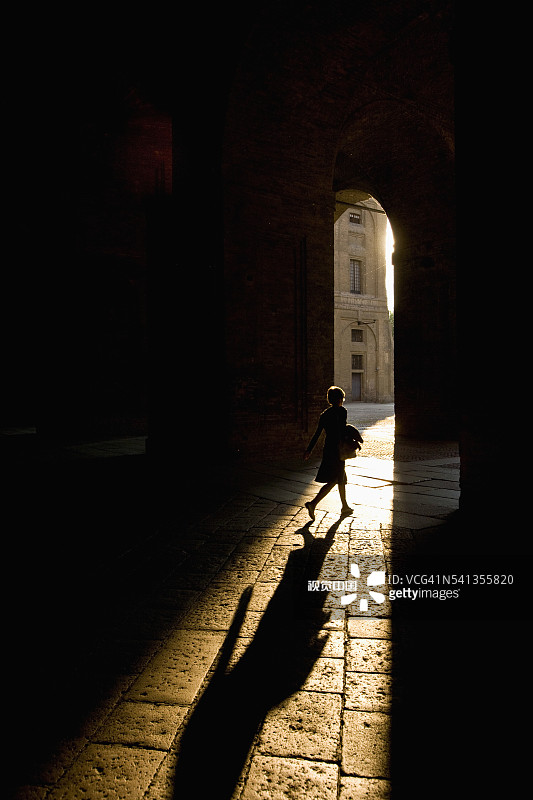 皮洛塔宫的瓜扎托奥中庭图片素材