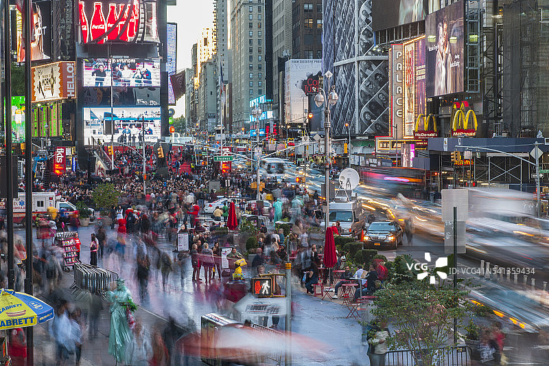 时代广场图片素材