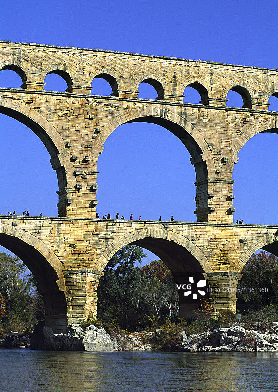 加德桥图片素材