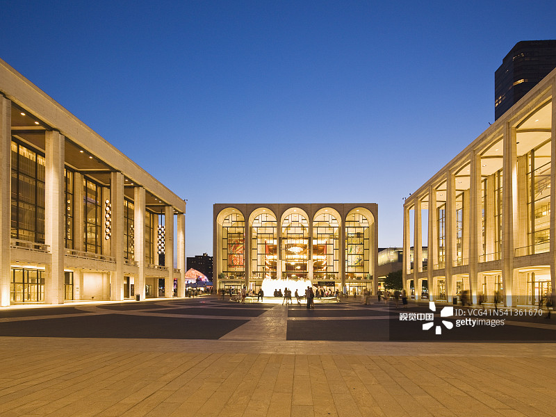 曼哈顿林肯中心图片素材