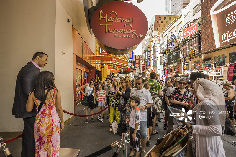 曼哈顿杜莎夫人蜡像馆图片素材