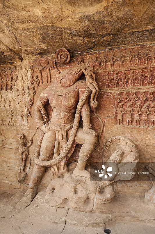 乌代吉里石窟图片素材