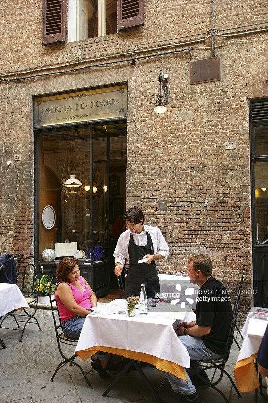Osteria le Logge餐厅的食客图片素材