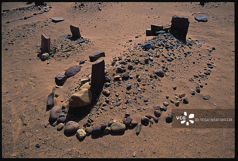 沙漠墓地图片素材