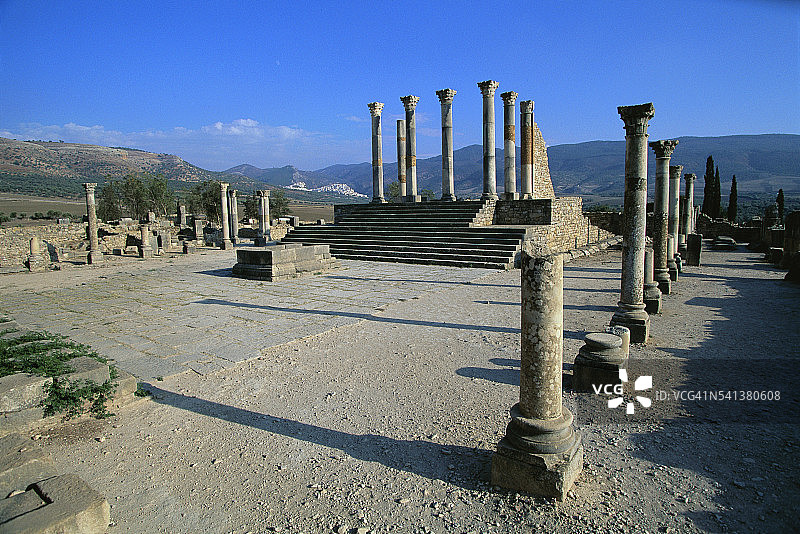 沃吕比利斯罗马遗址图片素材