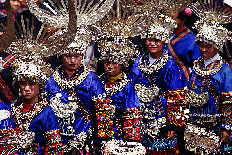 水牛节表演者图片素材
