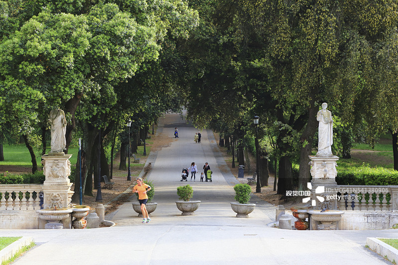 博尔盖塞公园图片素材