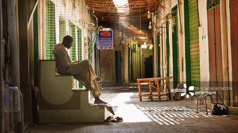 斋月期间的的黎波里露天市场图片素材