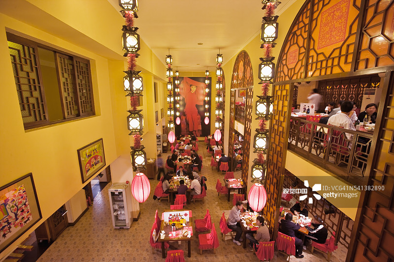 西北莜面村餐厅图片素材