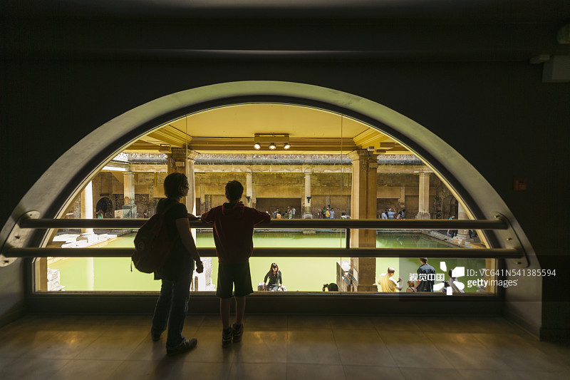 罗马浴场图片素材