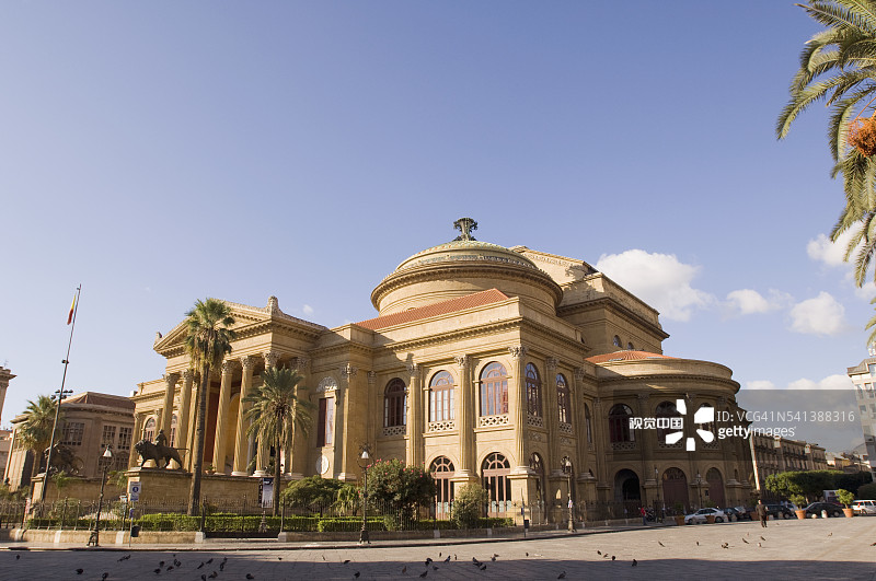 巴勒莫马西莫剧院图片素材