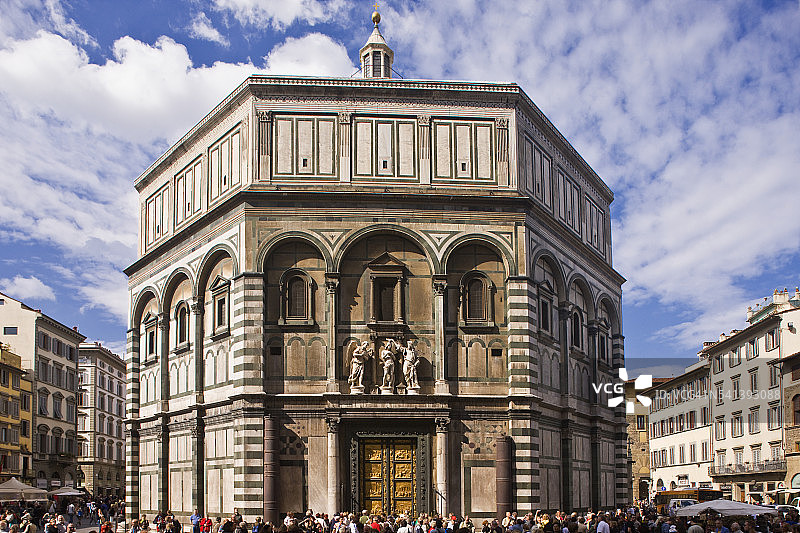 佛罗伦萨圣乔瓦尼洗礼堂图片素材