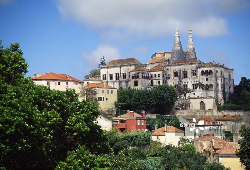 辛特拉国家宫殿图片素材