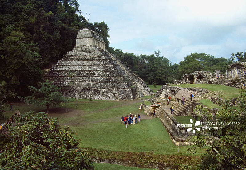 帕伦克铭文神庙图片素材