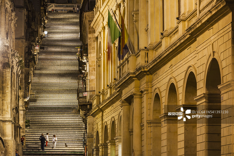 圣玛丽亚蒙特山的楼梯图片素材