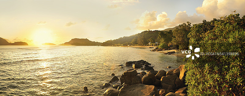 格劳德港的小岛图片素材