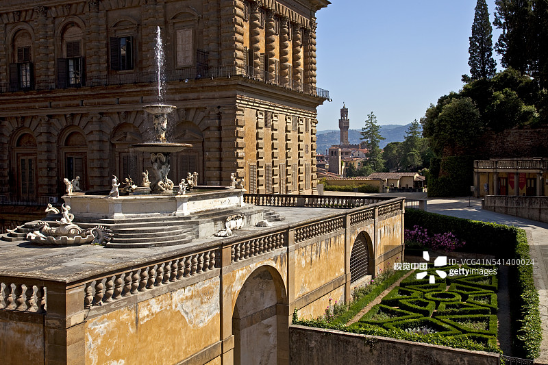 皮蒂宫和波波里花园图片素材