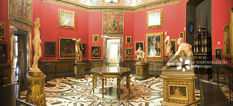 乌菲兹美术馆的弗兰齐斯卡·沃尔夫海姆图片素材