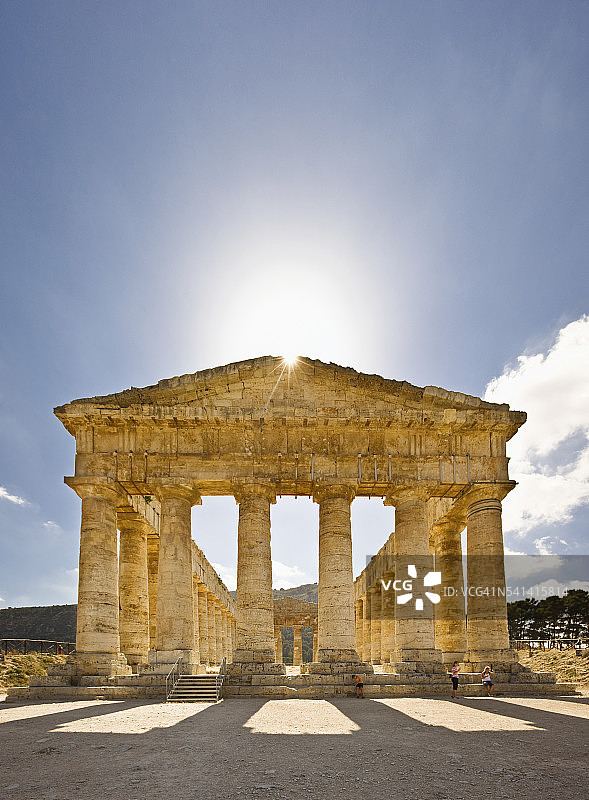 塞格斯塔神庙图片素材