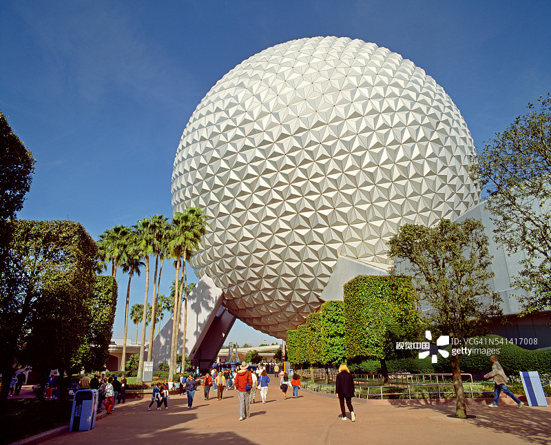 华特迪士尼世界中的未来世界图片素材