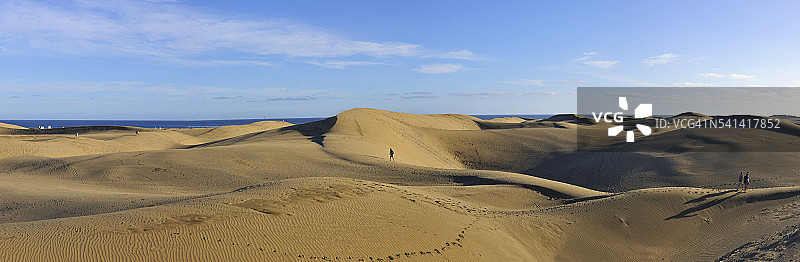 大加那利岛马斯帕洛马斯的沙丘图片素材