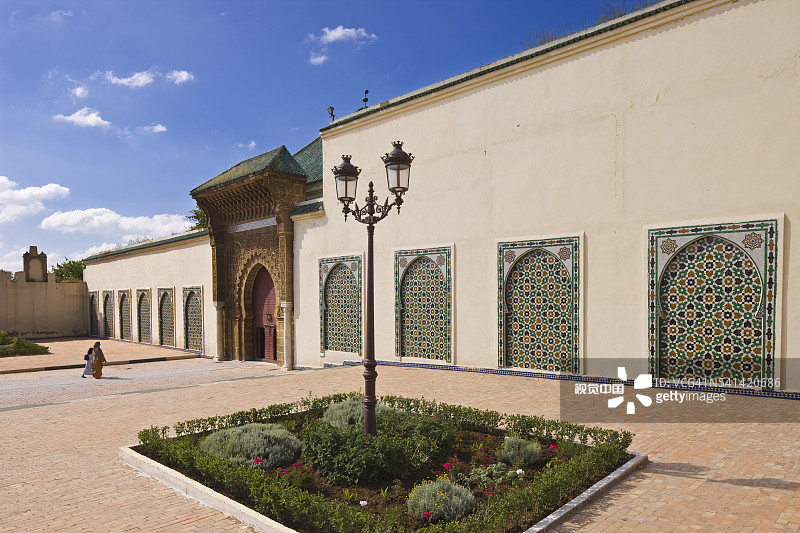 穆莱伊斯梅尔陵墓入口图片素材