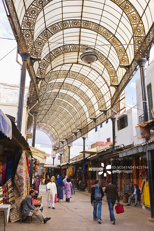 麦地那领事街图片素材