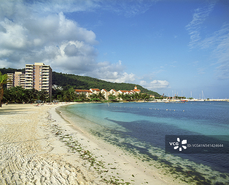 牙买加奥乔斯里奥斯海滩图片素材