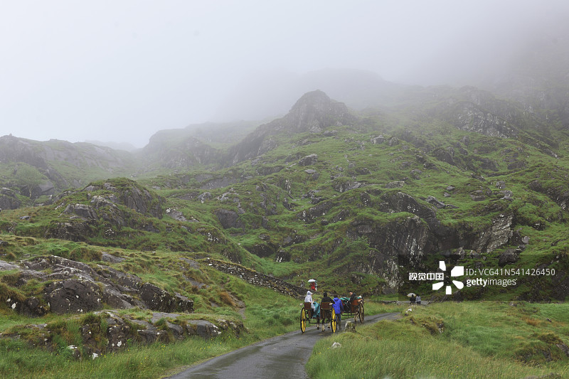 基拉尼国家公园邓洛峡谷公路图片素材