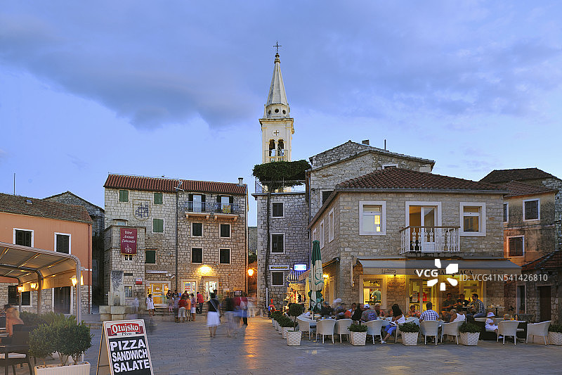 克罗地亚耶尔萨主广场图片素材