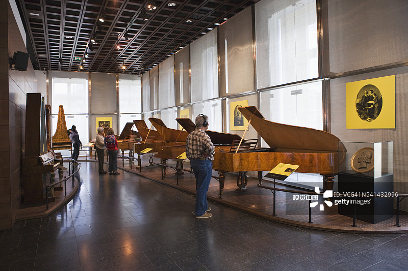 乐器博物馆内部图片素材