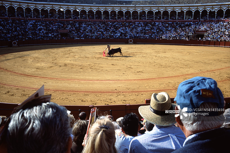 塞维利亚斗牛图片素材