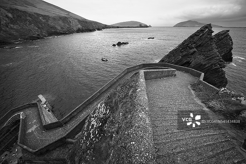 丁格尔半岛敦昆附近的景观图片素材