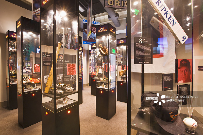 卡姆登园金莺公园的体育传奇博物馆图片素材