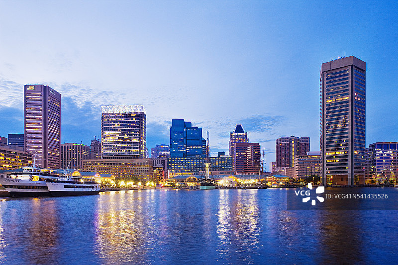 巴尔的摩内港图片素材