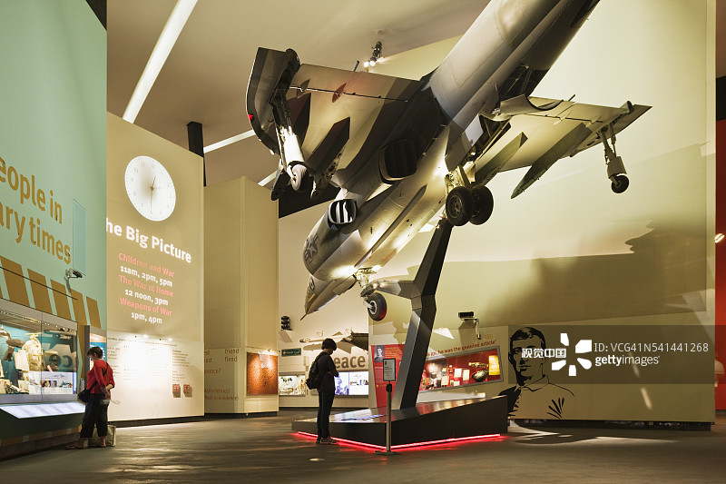 帝国战争博物馆北馆内景图片素材