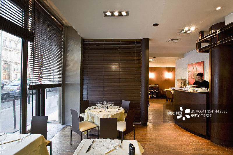 巴黎La Butte Chaillot餐厅图片素材