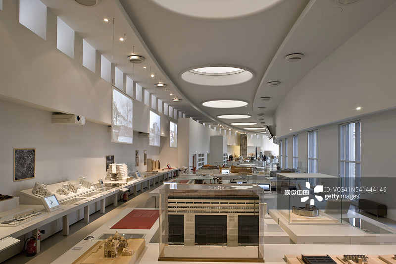 巴黎建筑与遗产之城现当代建筑画廊图片素材