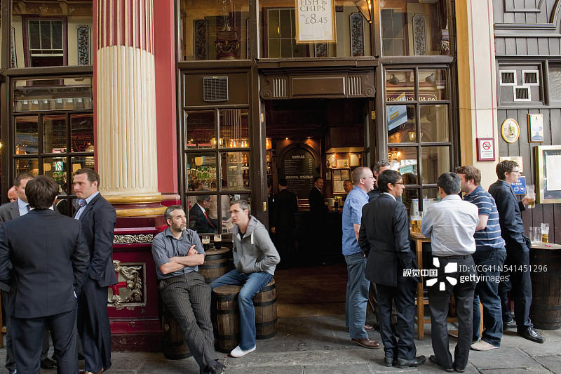 伦敦利德贺市场图片素材
