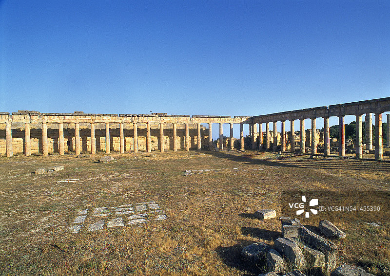 昔兰尼考古遗址图片素材