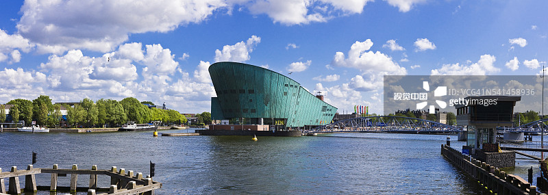 港口和尼莫（建筑师伦佐·皮亚诺）图片素材