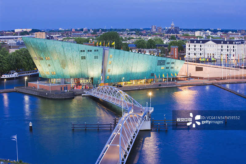 阿姆斯特丹尼莫科学博物馆景色图片素材