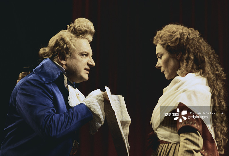 比尔与瓦纳梅克在皇家大战中图片素材