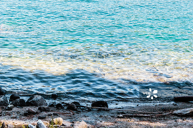 翡翠湾和太浩湖图片素材