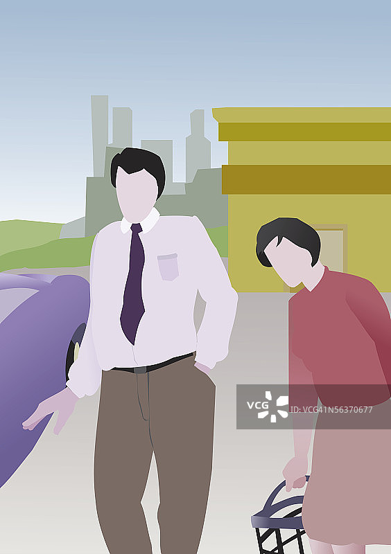 商务人士行走特写图片素材