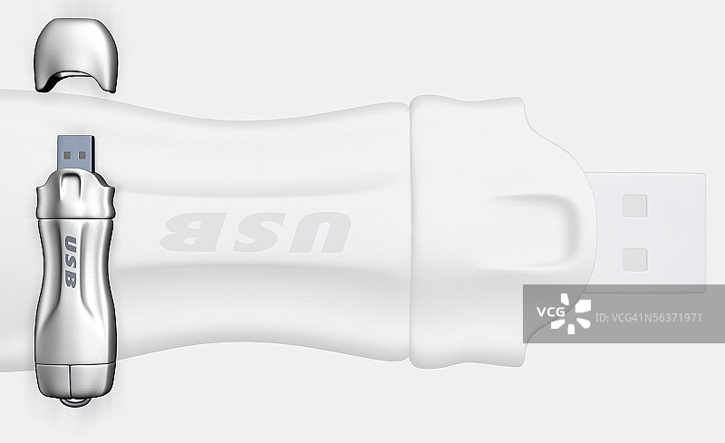 USB存储设备特写图片素材