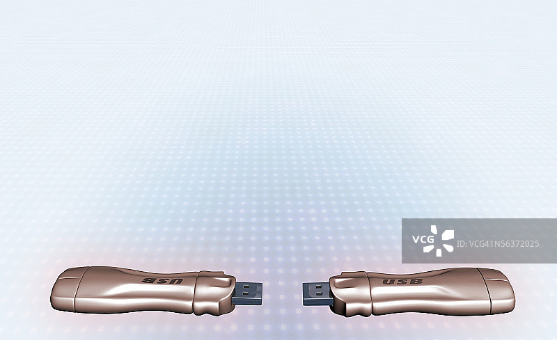 USB存储设备特写图片素材